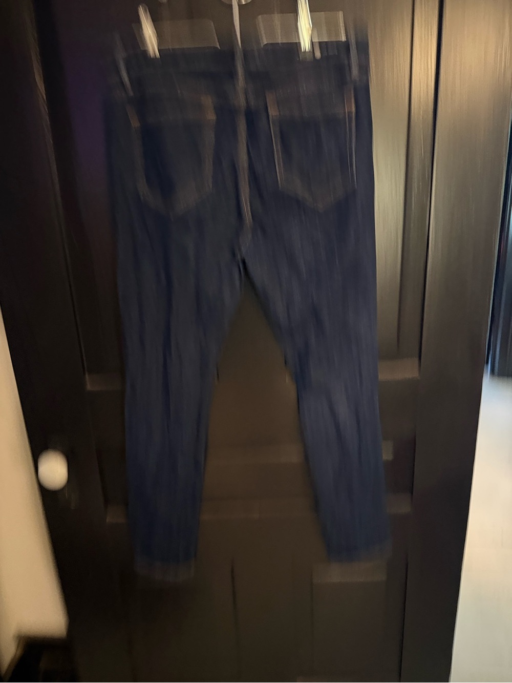 Earnest Sewn Skinny Jeans in Dark Blue - Picture 3 of 5